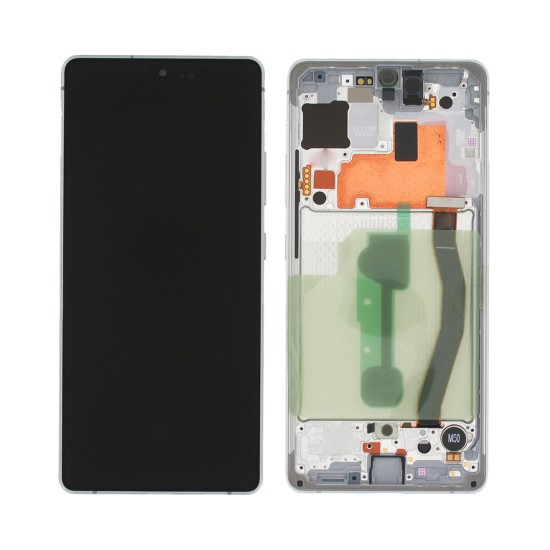Touch+Display+Frame Samsung Galaxy S10 Lite/G770 Service Pack White Touch+Display+Frame Samsung Galaxy S10 Lite/G770 Service Pack White